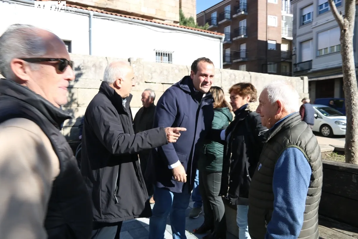 Encuentro de David Mingo con los alcaldes populares de la comarca de Vitigudino / CORRAL
