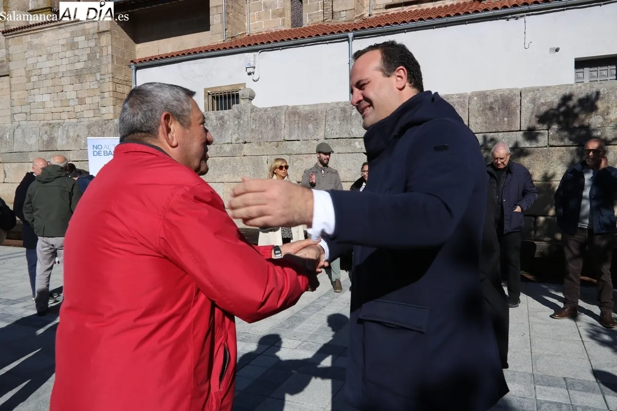 Encuentro de David Mingo con los alcaldes populares de la comarca de Vitigudino / CORRAL