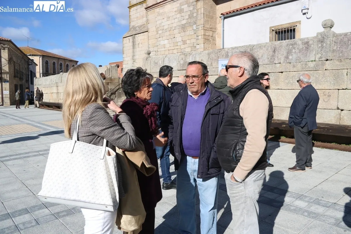 Encuentro de David Mingo con los alcaldes populares de la comarca de Vitigudino / CORRAL