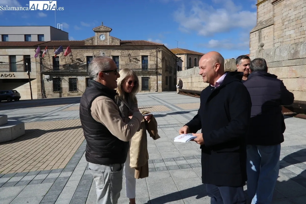 Encuentro de David Mingo con los alcaldes populares de la comarca de Vitigudino / CORRAL
