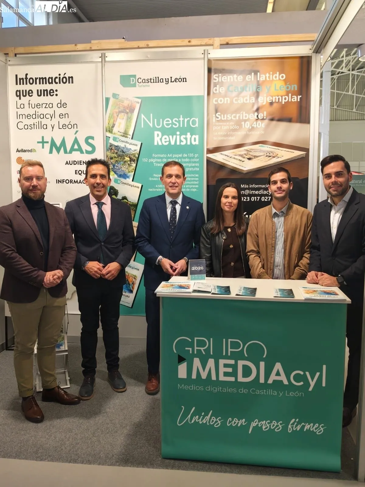 iMediaCyL promociona su modelo de periodismo local y la revista D Castilla y León en INTUR