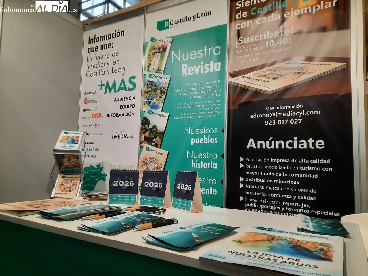 iMediaCyL promociona su modelo de periodismo local y la revista D Castilla y León en INTUR