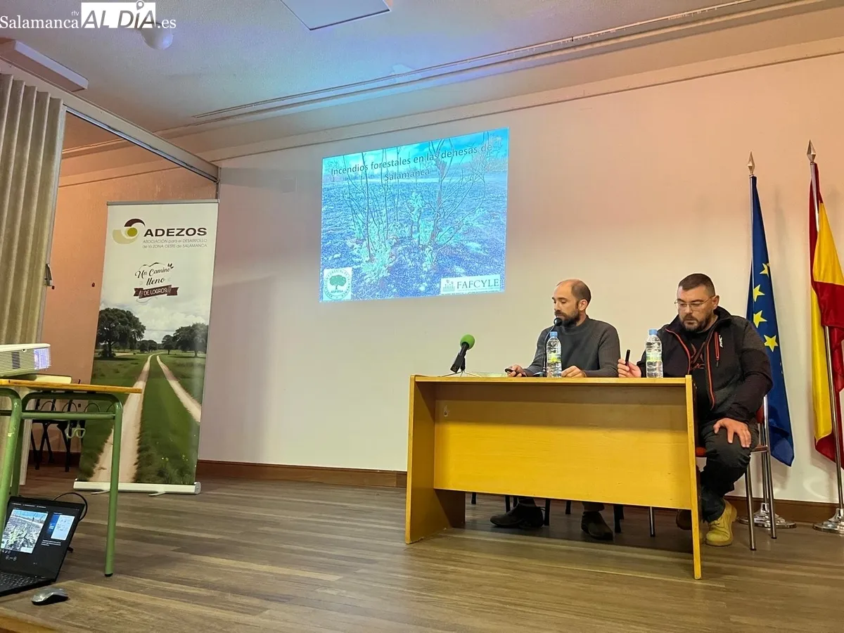 Jornada 'Dehesas con futuro' celebrada este viernes en Villavieja de Yeltes / CORRAL
