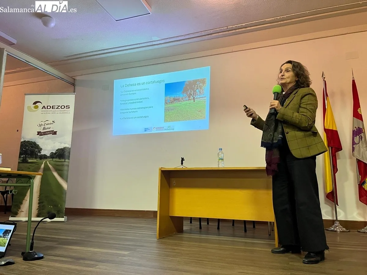 Jornada 'Dehesas con futuro' celebrada este viernes en Villavieja de Yeltes / CORRAL
