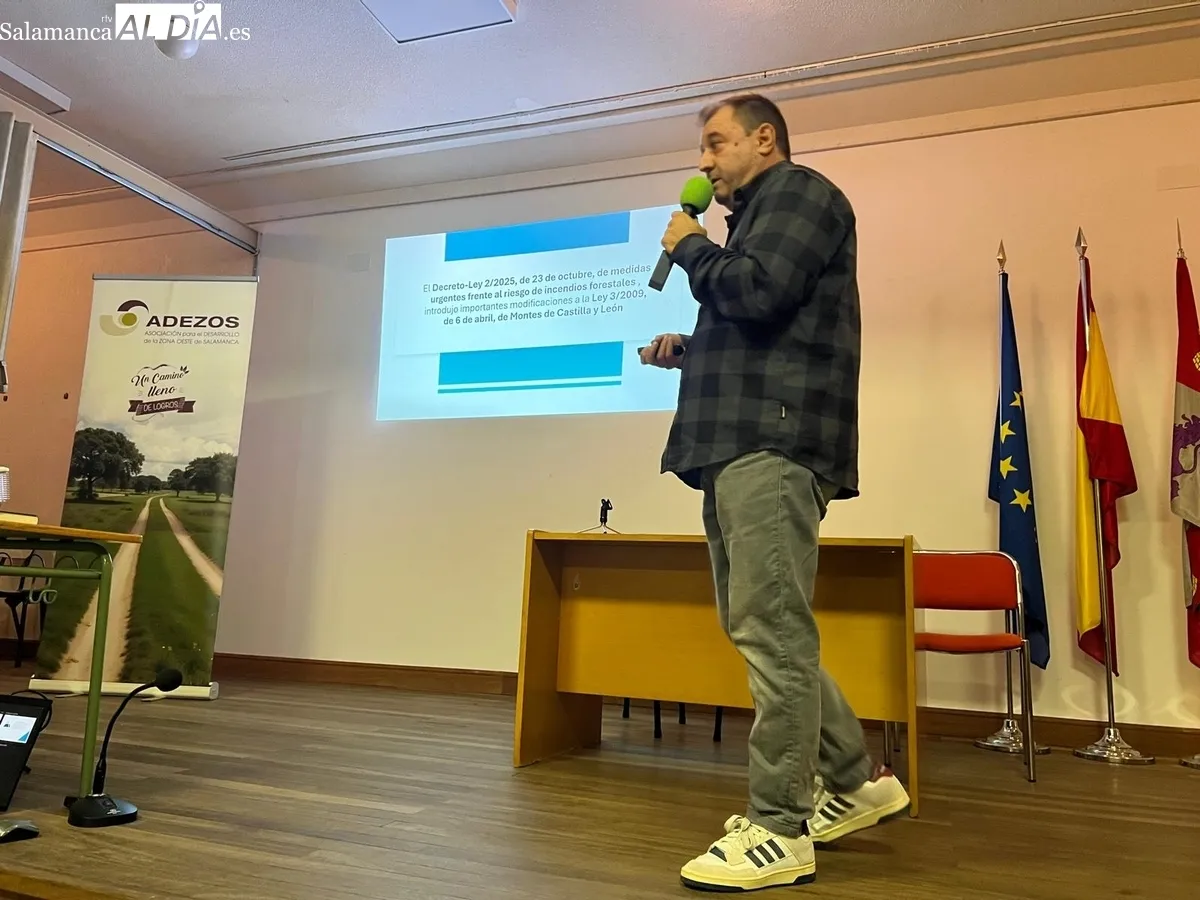 Jornada 'Dehesas con futuro' celebrada este viernes en Villavieja de Yeltes / CORRAL
