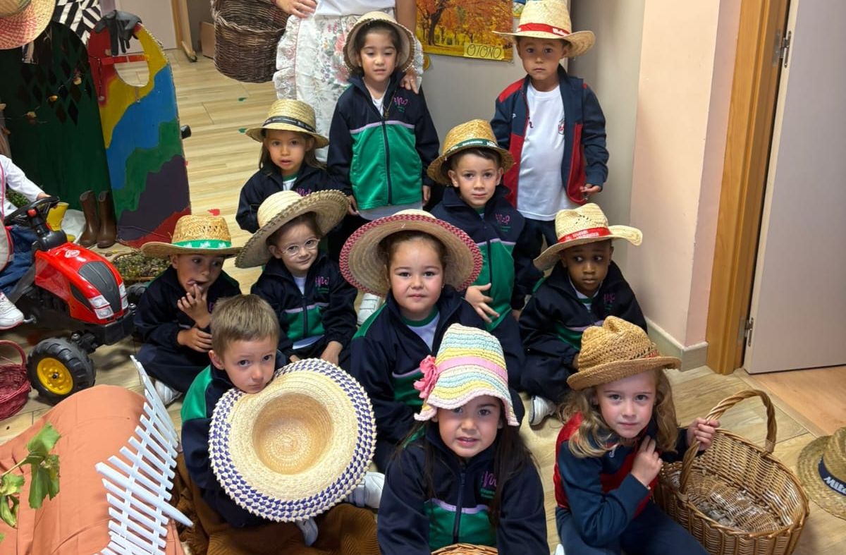 Los alumnos de Infantil del Colegio Misioneras celebran la Fiesta de la Vendimia