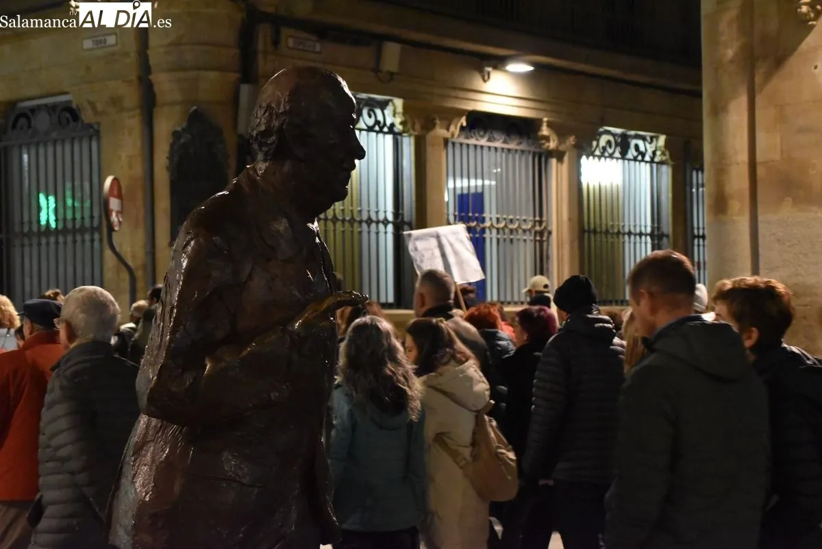 Manifestación del 25N convocada por el Movimiento Feminista de Salamanca. Fotos: Toni Sánchez
