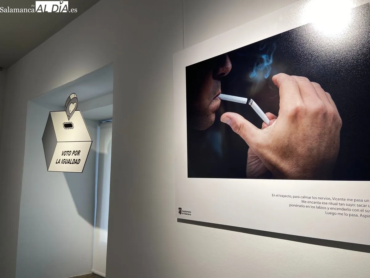 Exposición Clara Campoamor: la mujer más allá del voto, en la Torre de los Anaya. Foto de Vanesa Martins