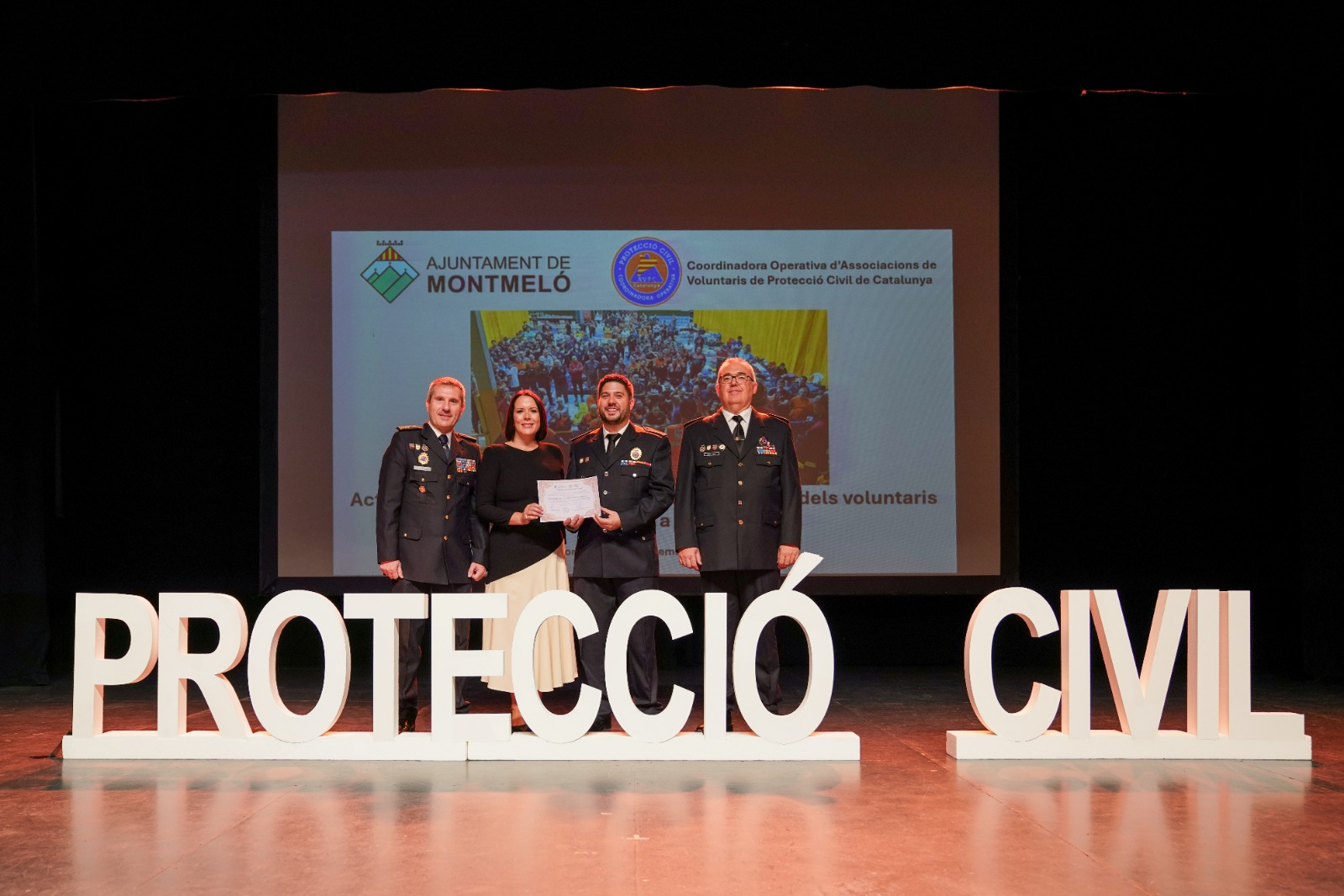 Protección Civil Santa Marta: homenaje por la DANA Valencia