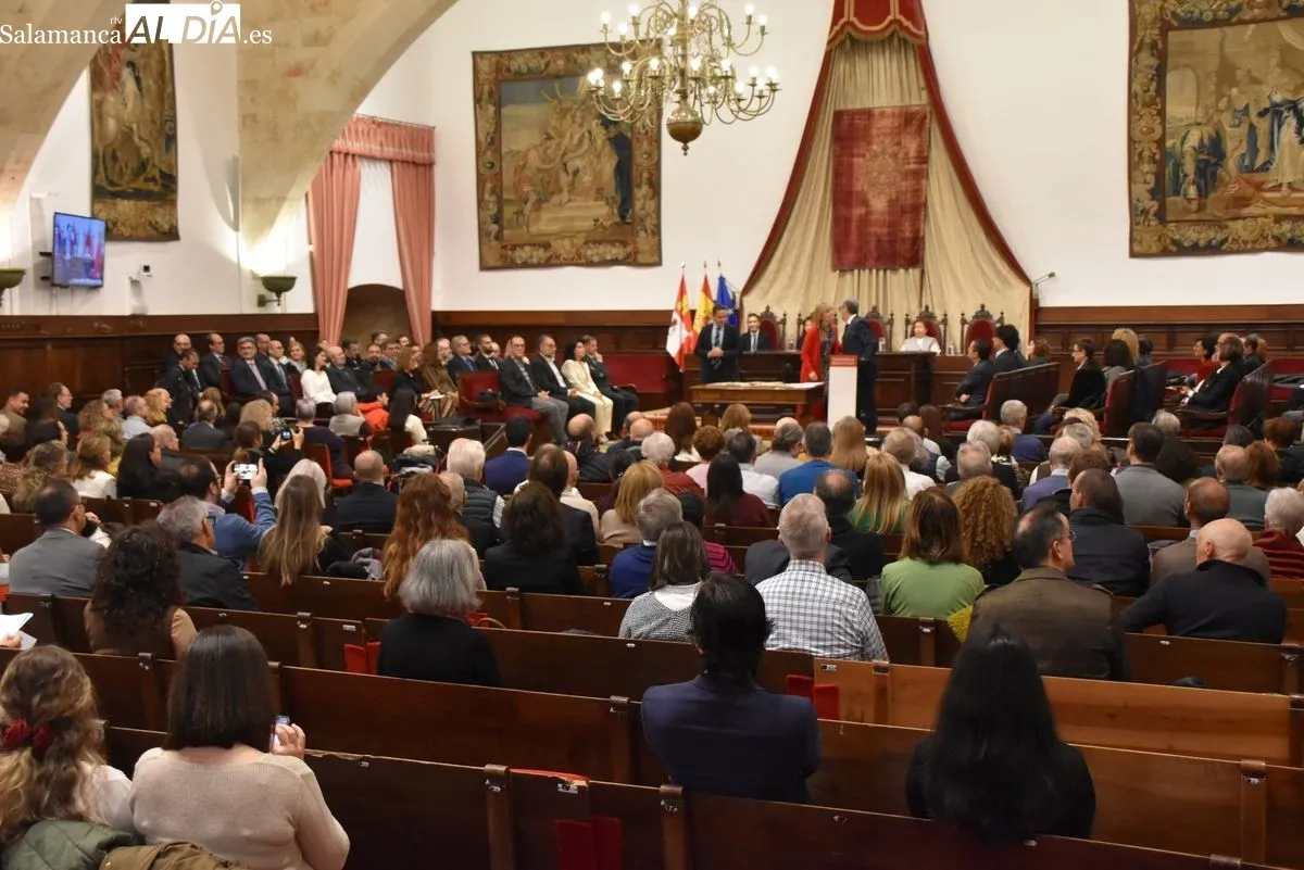 Toma de posesión de nuevos cargos académicos y del personal docente e investigador en la USAL | Fotos: T.S