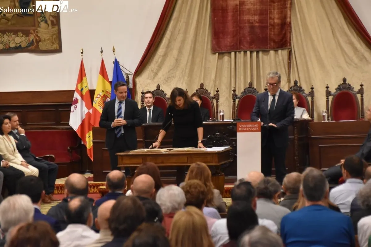 Toma de posesión de nuevos cargos académicos y del personal docente e investigador en la USAL | Fotos: T.S