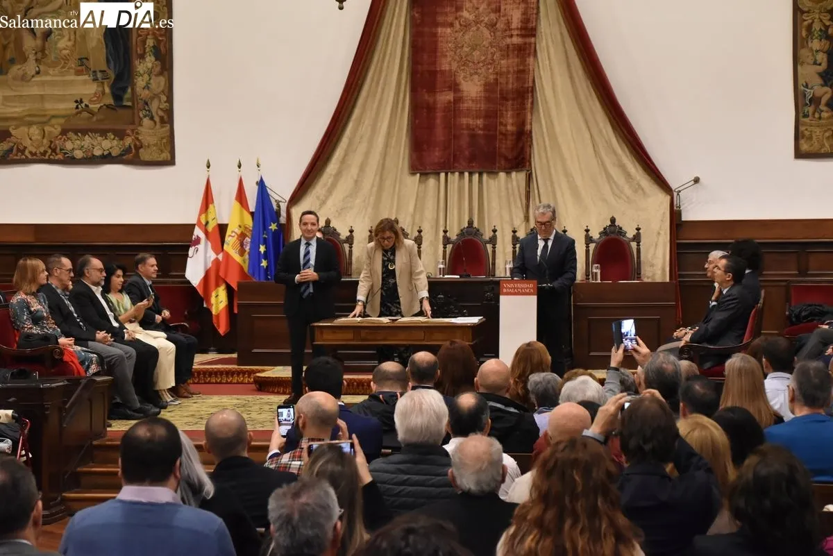 Toma de posesión de nuevos cargos académicos y del personal docente e investigador en la USAL | Fotos: T.S