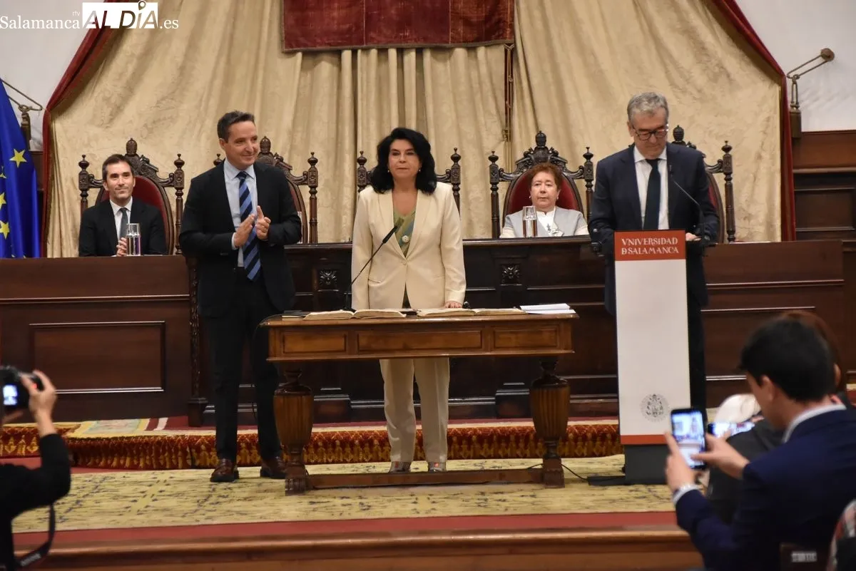 Toma de posesión de nuevos cargos académicos y del personal docente e investigador en la USAL | Fotos: T.S