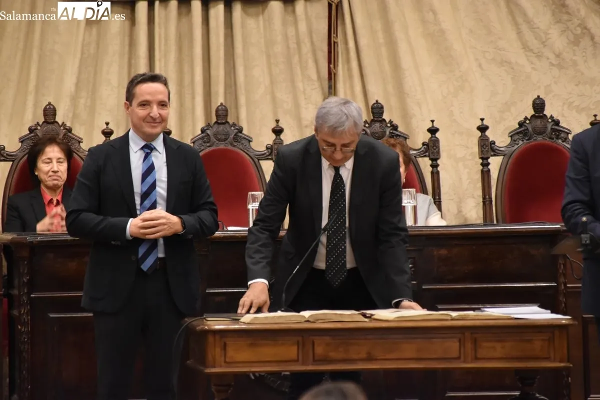Toma de posesión de nuevos cargos académicos y del personal docente e investigador en la USAL | Fotos: T.S
