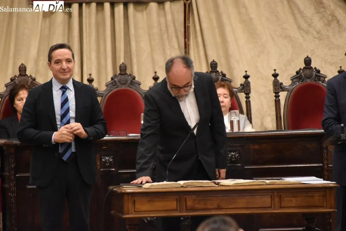 Toma de posesión de nuevos cargos académicos y del personal docente e investigador en la USAL | Fotos: T.S