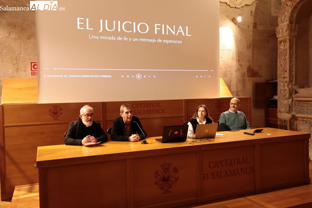 Catedral de Salamanca: audiovisual con IA del Juicio Final