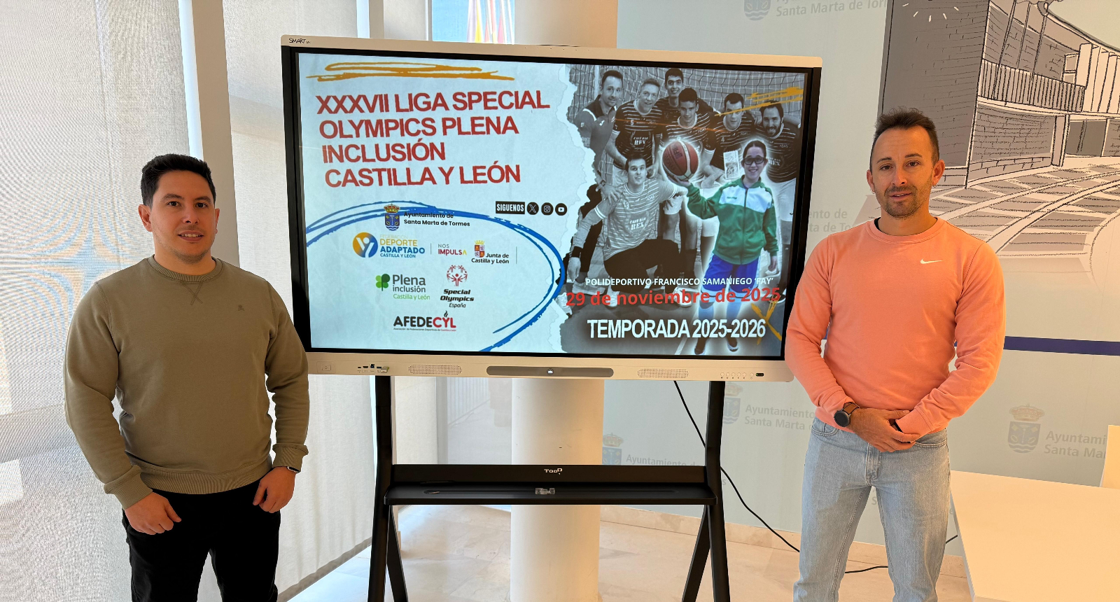 La XXXVII Liga Special Olimpics Plena Inclusión de Castilla y León de fútbol sala llega este sábado a Santa Marta