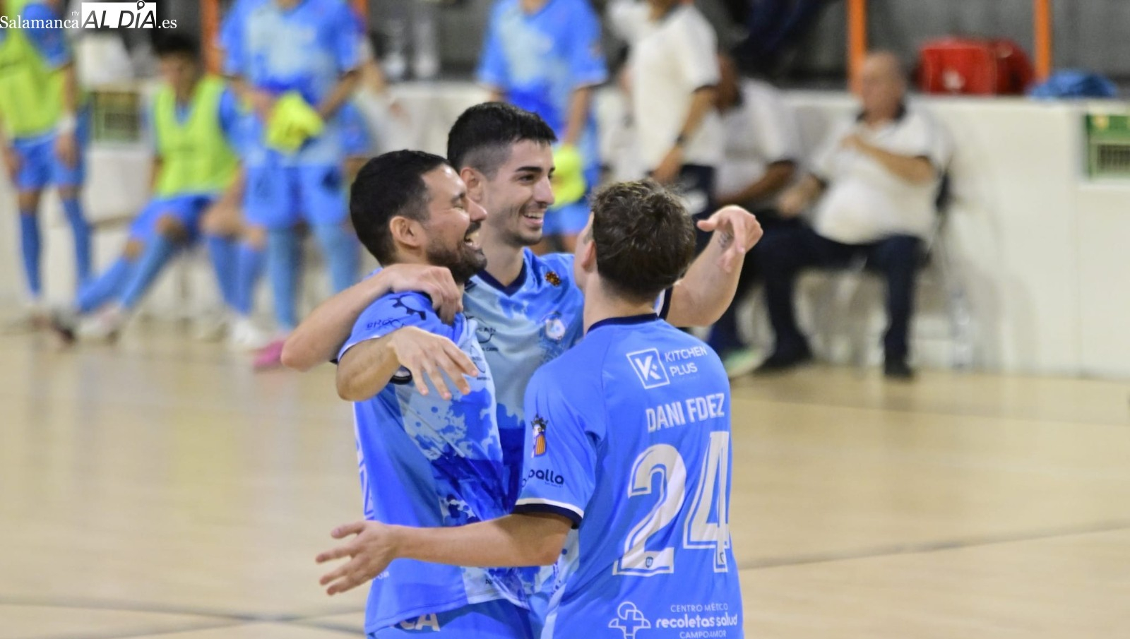 El Salamanca FS vence con apuros al colista Concello de Begonte (4-5)