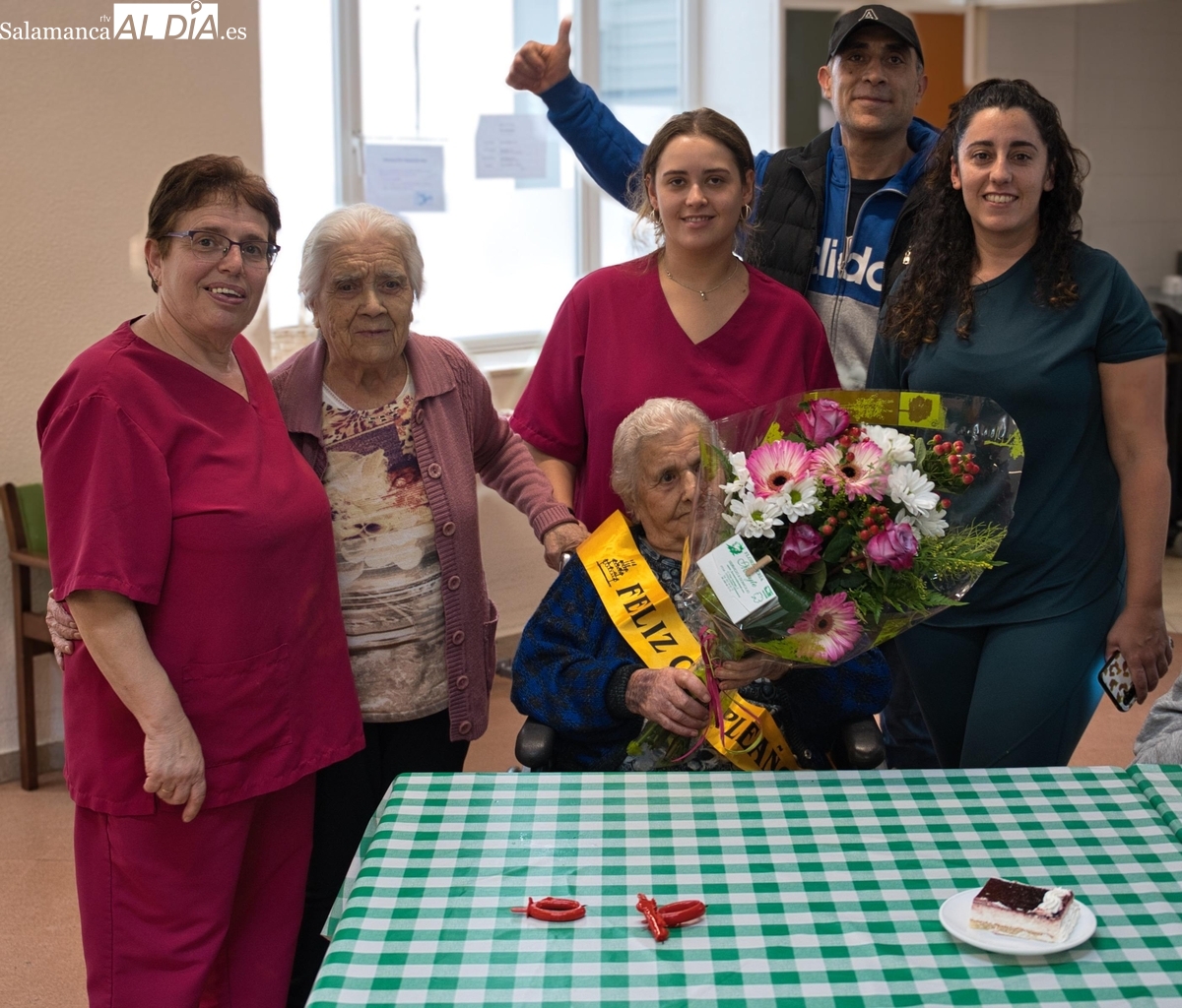 Centenaria de Salamanca: Marcelina Montes cumple 100 años