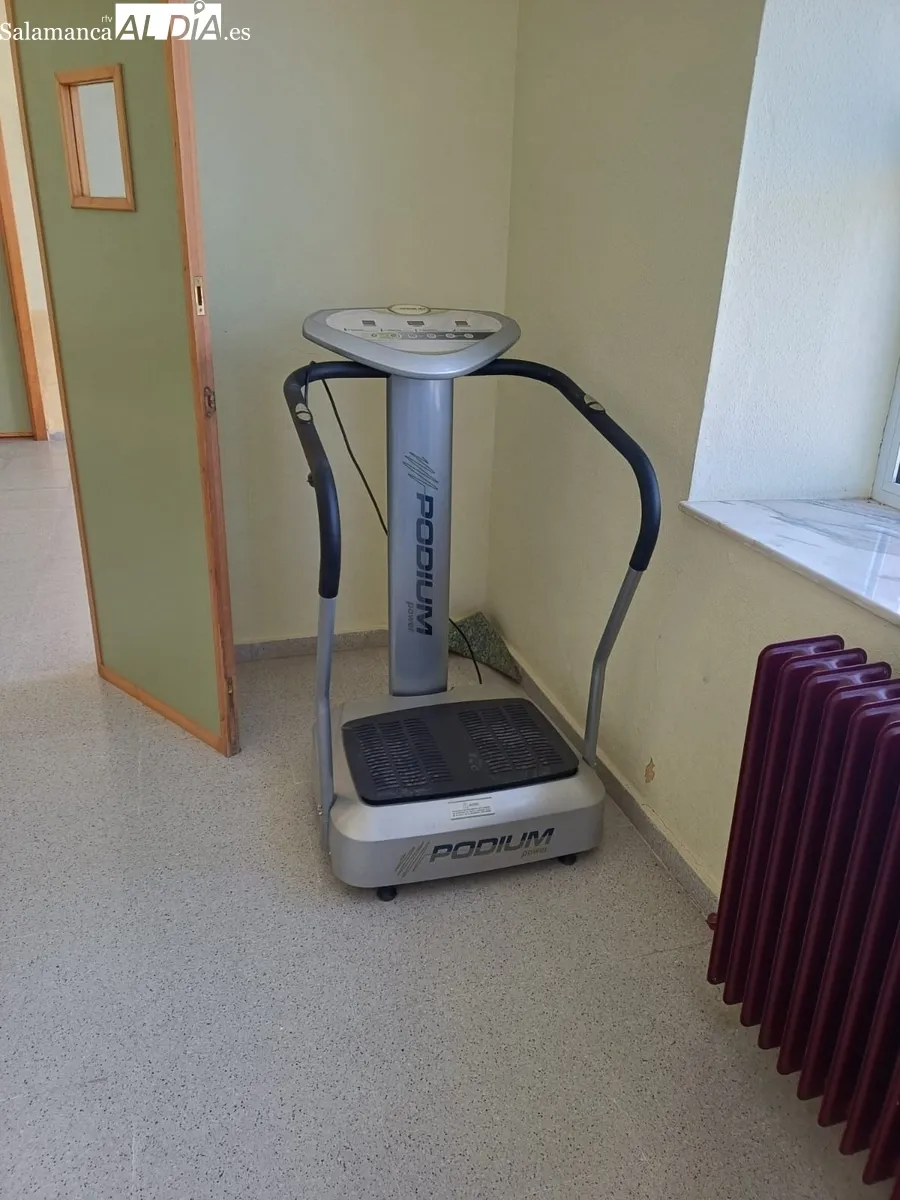 Los vecinos de Hinojosa de Duero cuentan desde ayer lunes con gimnasio