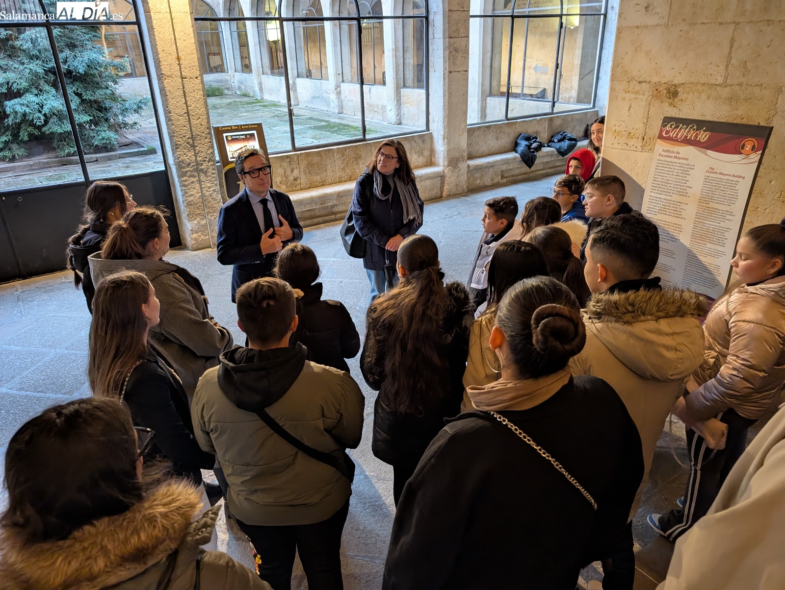 Día de la Infancia en la USAL: niños y rector protagonistas