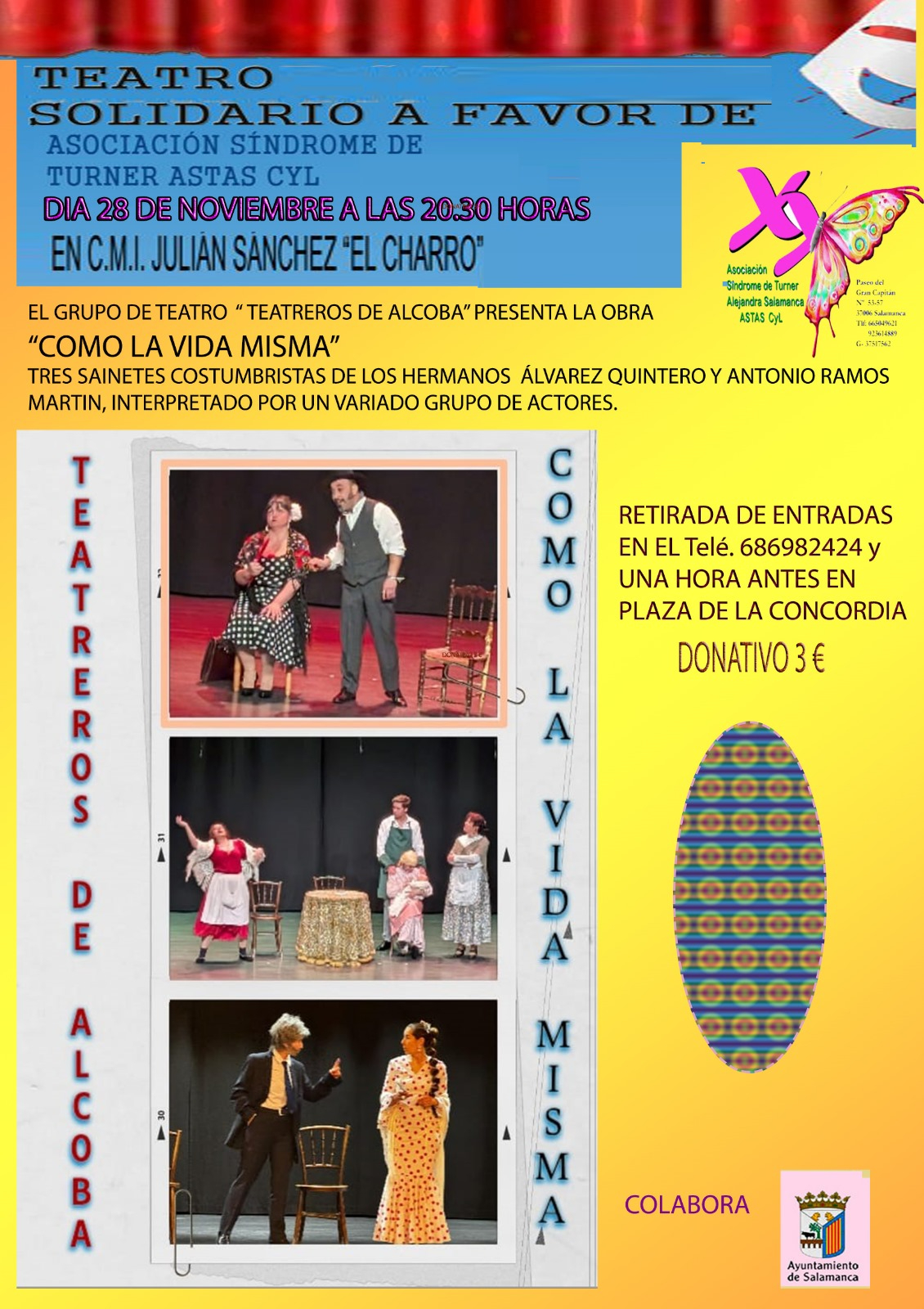 Teatro solidario en Salamanca por el Síndrome de Turner