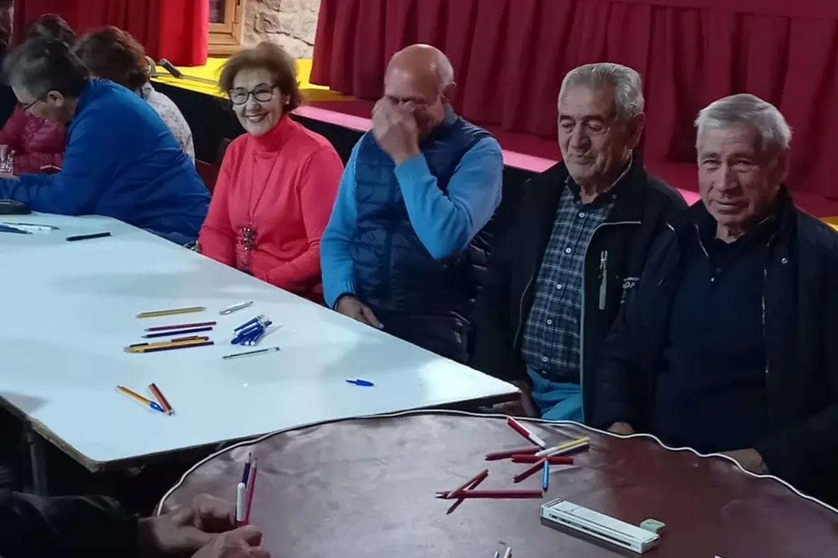 Taller de memoria en Cipérez organizado por Cruz Roja 