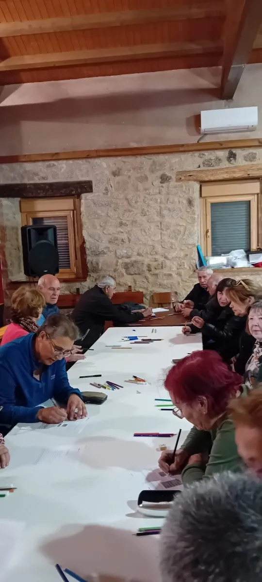 Taller de memoria en Cipérez organizado por Cruz Roja 