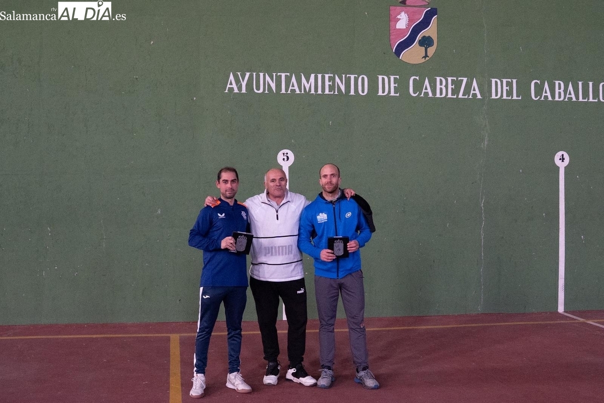 Frontenis Cabeza del Caballo: Chipi y Rubio ganan el torneo