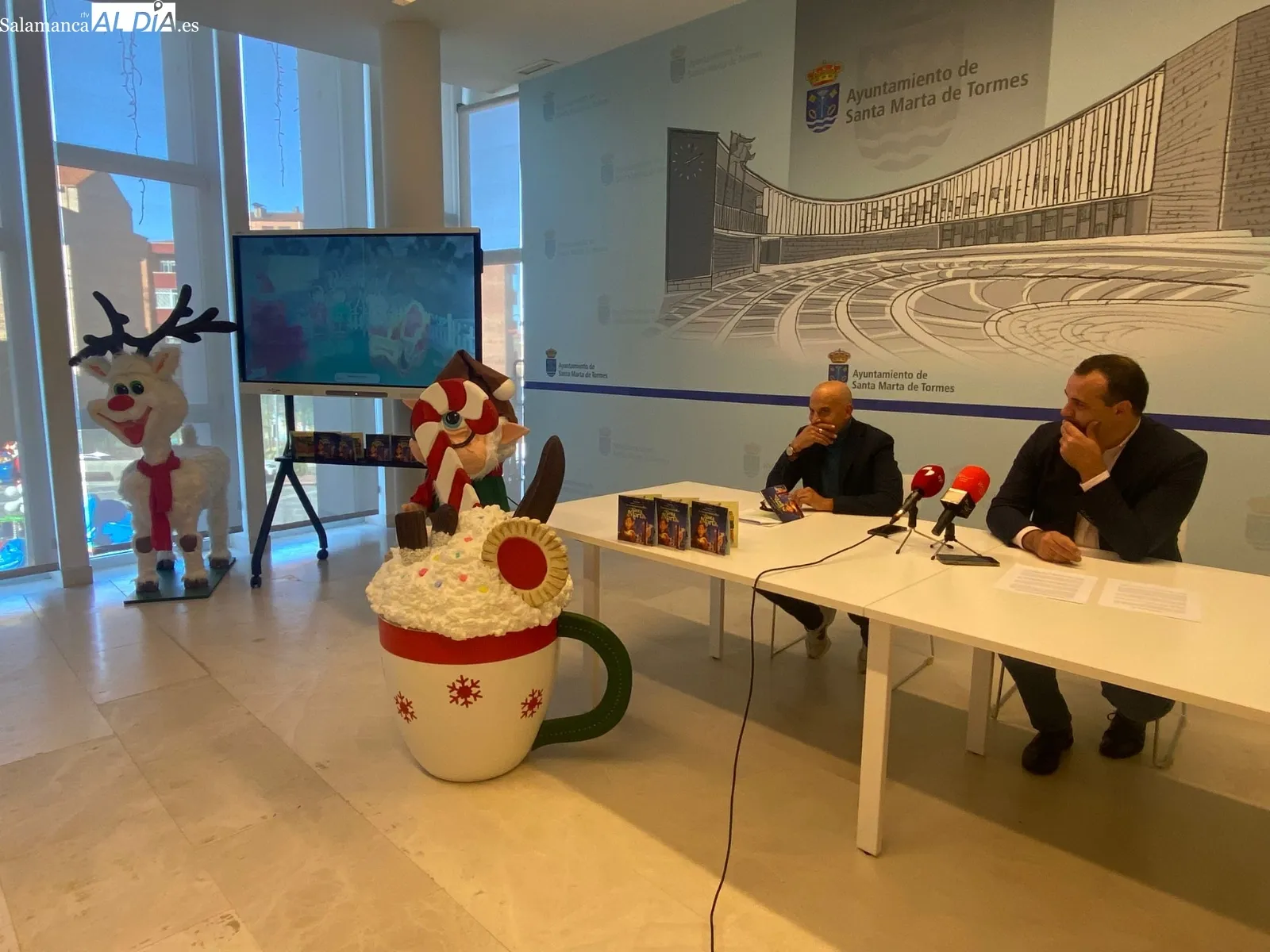 Santa Marta presenta su V Villa Navideña con la 'Isla de la Navidad' como principal novedad | FOTOS: Vanesa Martins 