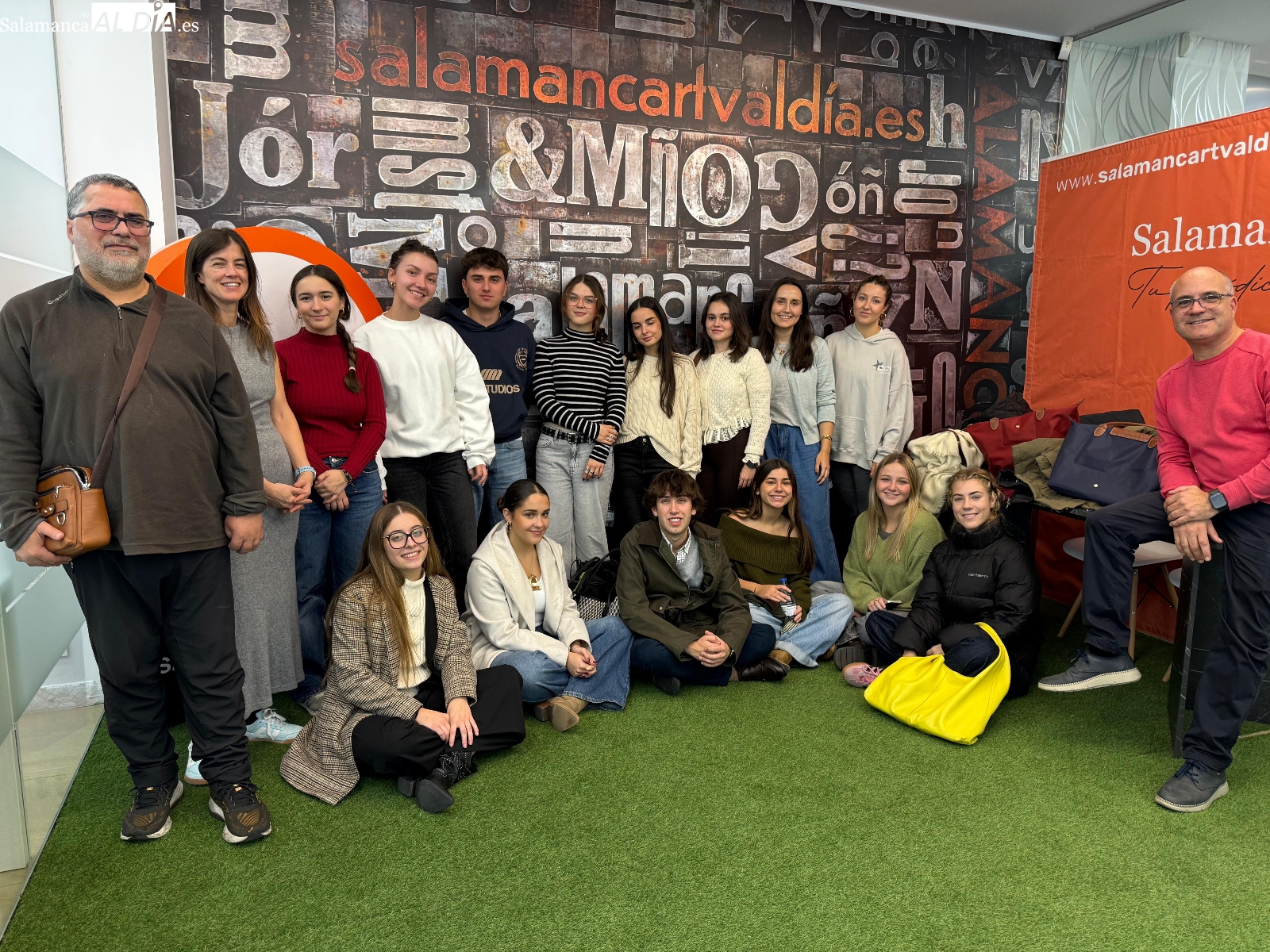Alumnos de Publicidad de la UPSA conocen SALAMANCArtv