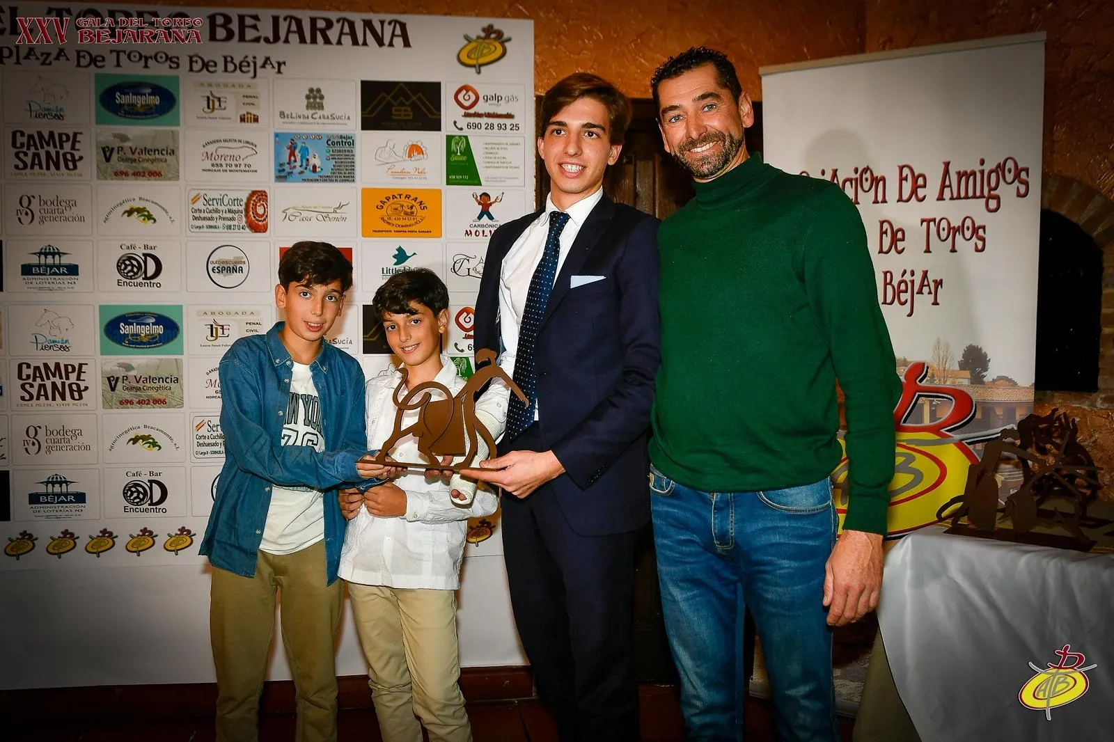 Julio Norte y Manuel Diosleguarde destacan en la gala de trofeos de Béjar