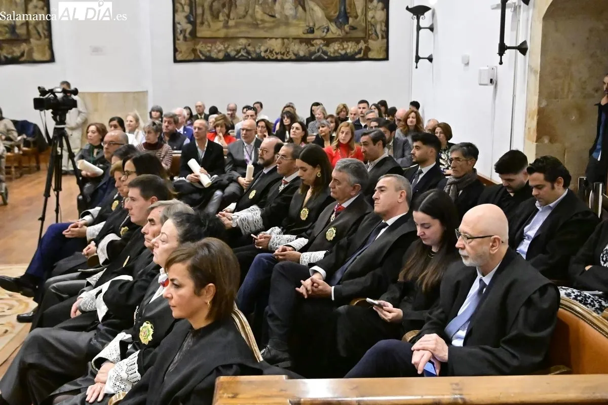 El Colegio de Graduados Sociales de Salamanca celebra su acto institucional en el Paraninfo de la USAL
