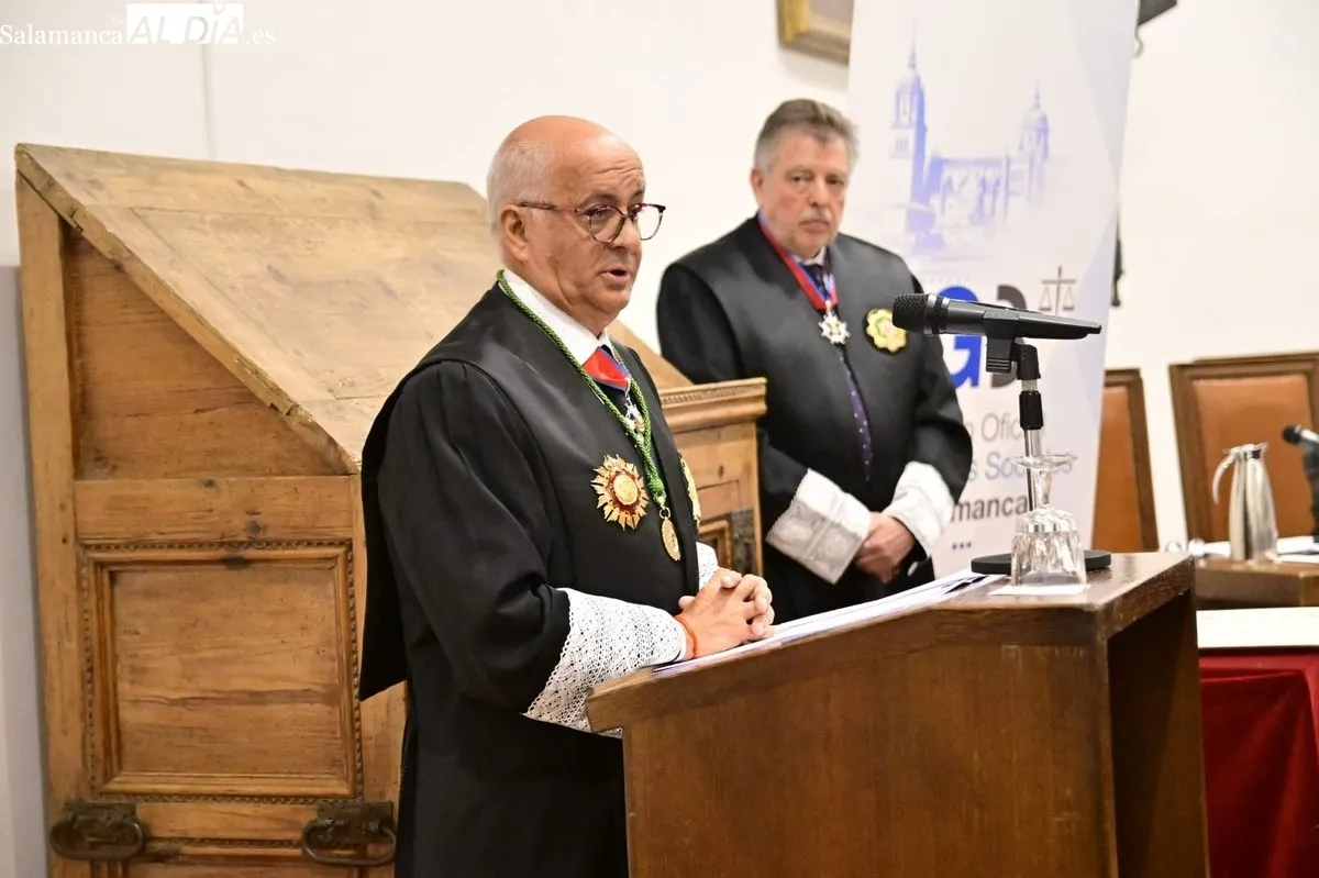 El Colegio de Graduados Sociales de Salamanca celebra su acto institucional en el Paraninfo de la USAL