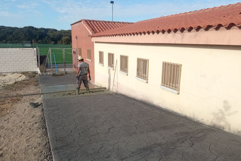 AFE de Terradillos renueva la zona deportiva de El Encinar