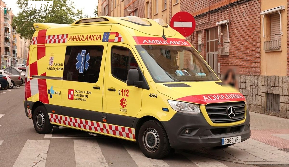 Accidente con patinete eléctrico en la avenida de los Maristas de Salamanca