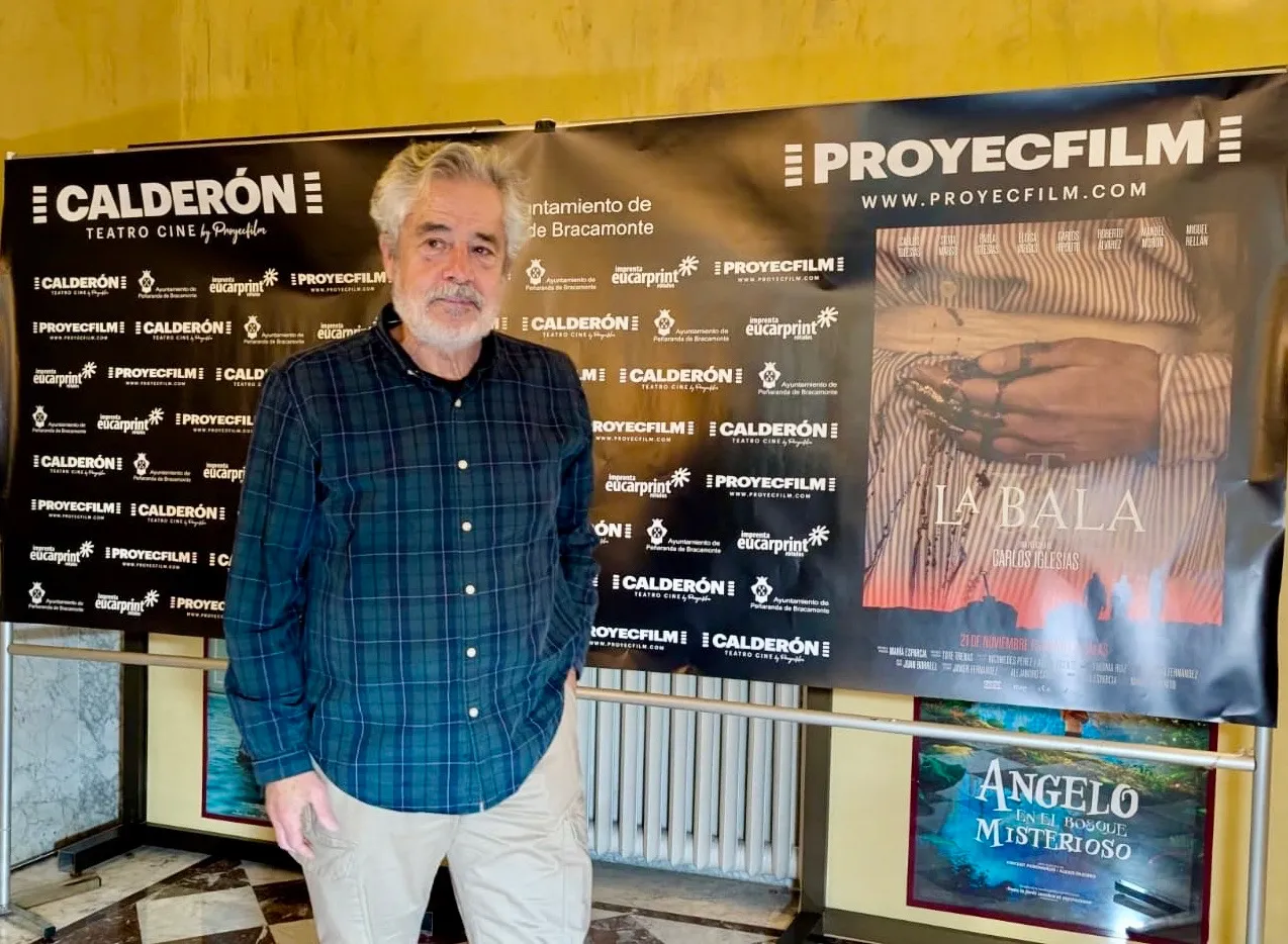 Foto 4 - Carlos Iglesias regresa a un abarrotado Teatro Calder&oacute;n para presentar su &uacute;ltima y emocional pel&iacute;cula 'La Bala'