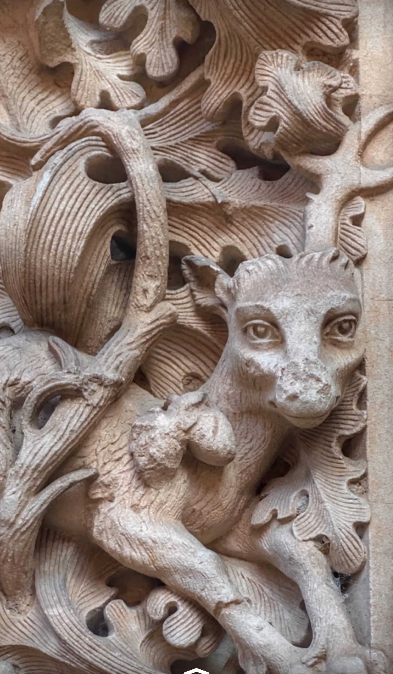 Rosa Gómez hace 'respirar' a las figuras de la Catedral de Salamanca