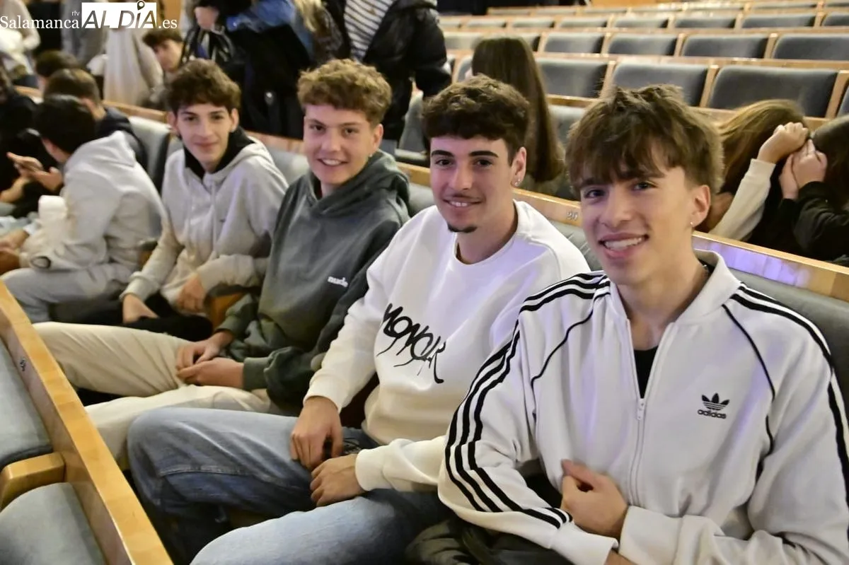 Charla de Toni Nadal en el Palacio de Congresos de Salamanca. Foto SALAMANCArtv AL DÍA