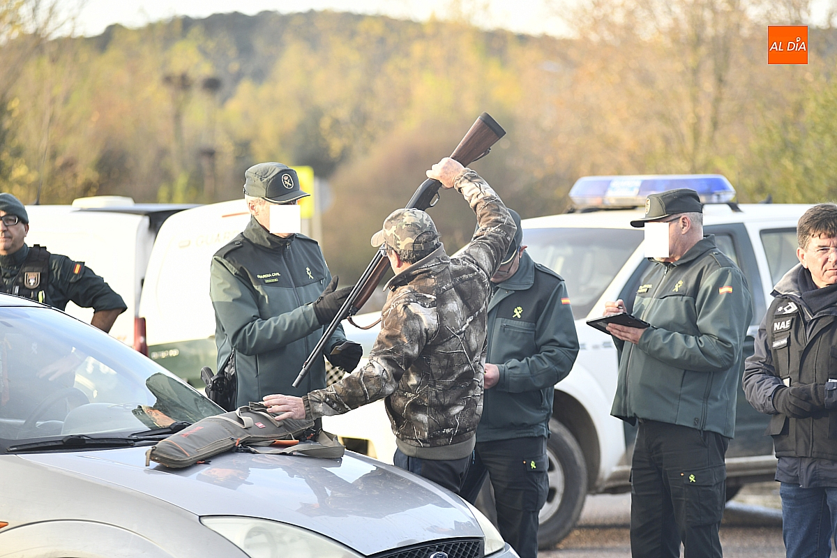 Operación conjunta  fiscalización  armas de fuego entre  Guardia Civil y Policía portuguesa
