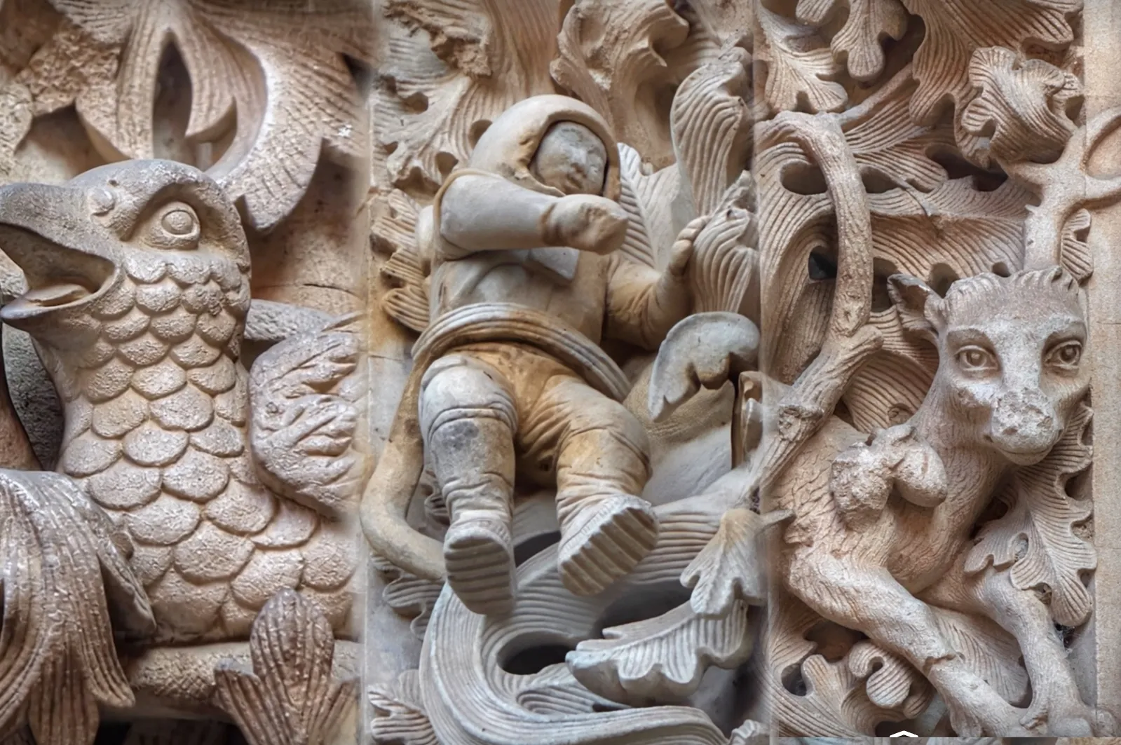 Rosa Gómez hace 'respirar' a las figuras de la Catedral de Salamanca