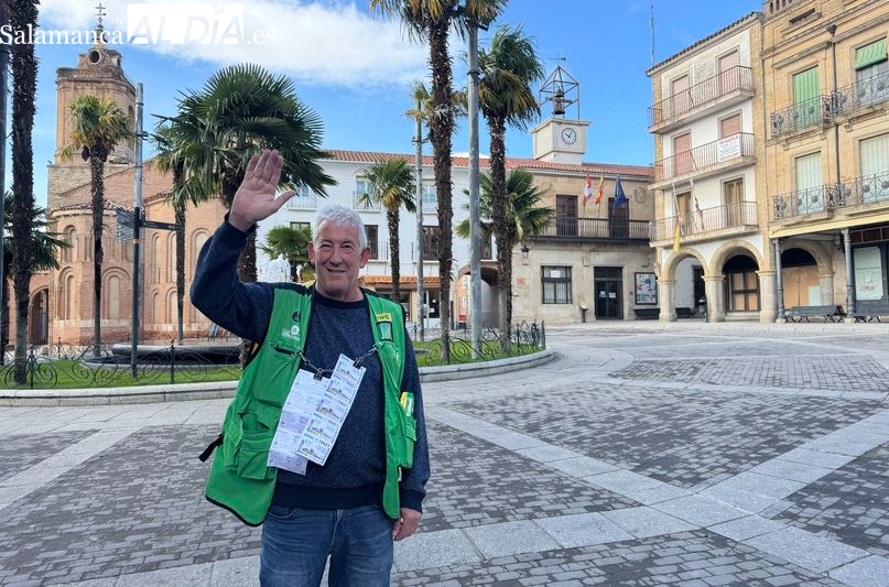 Emilio Cuevas, el cuponero de Alba de Tormes, se jubila tras 25 años