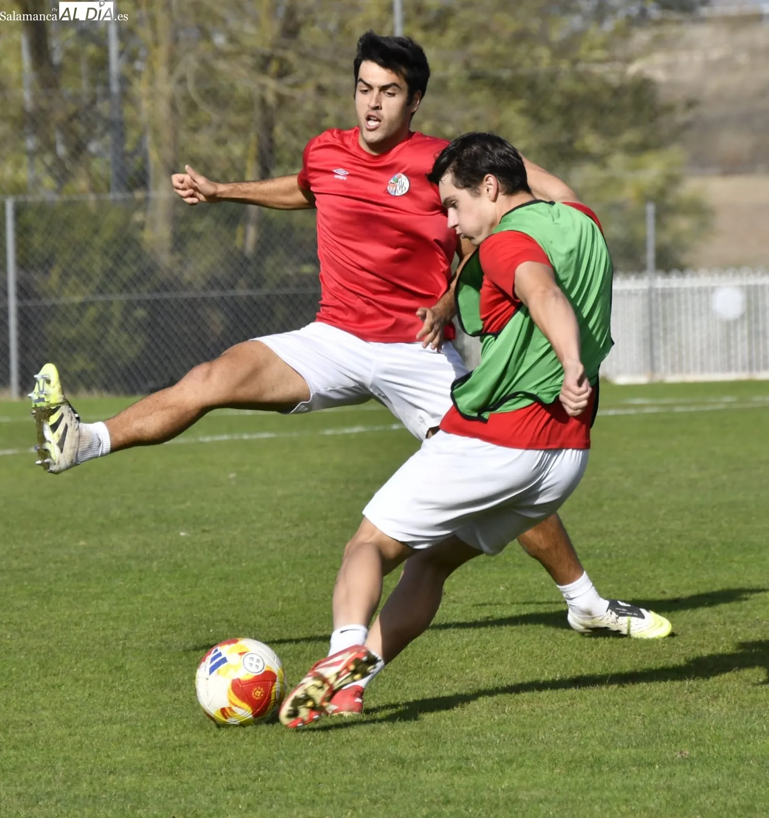 Sesión de entrenamiento del SALAMANCA UDS | FOTOS: SALAMANCArtvAL DÍA