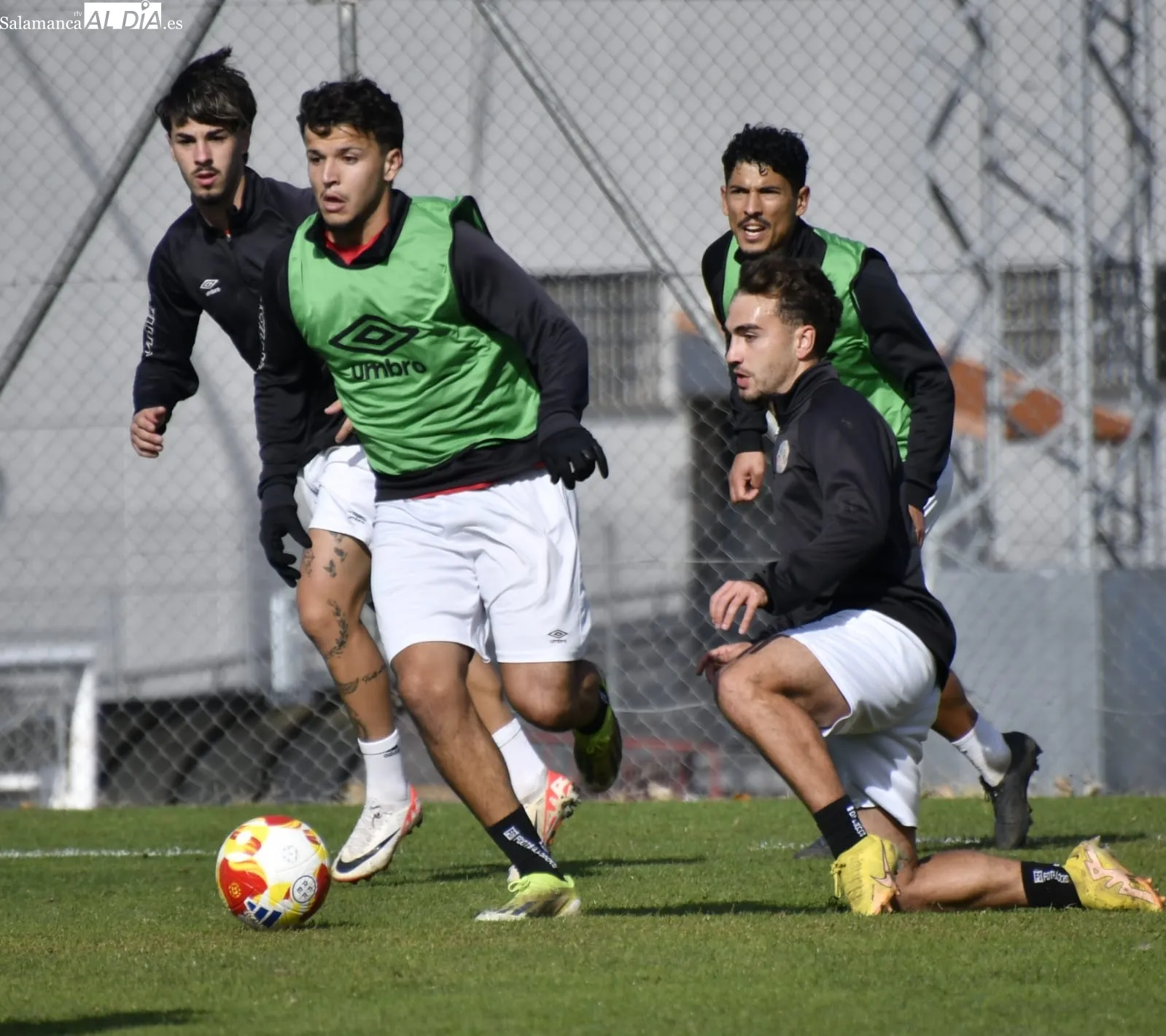 Sesión de entrenamiento del SALAMANCA UDS | FOTOS: SALAMANCArtvAL DÍA