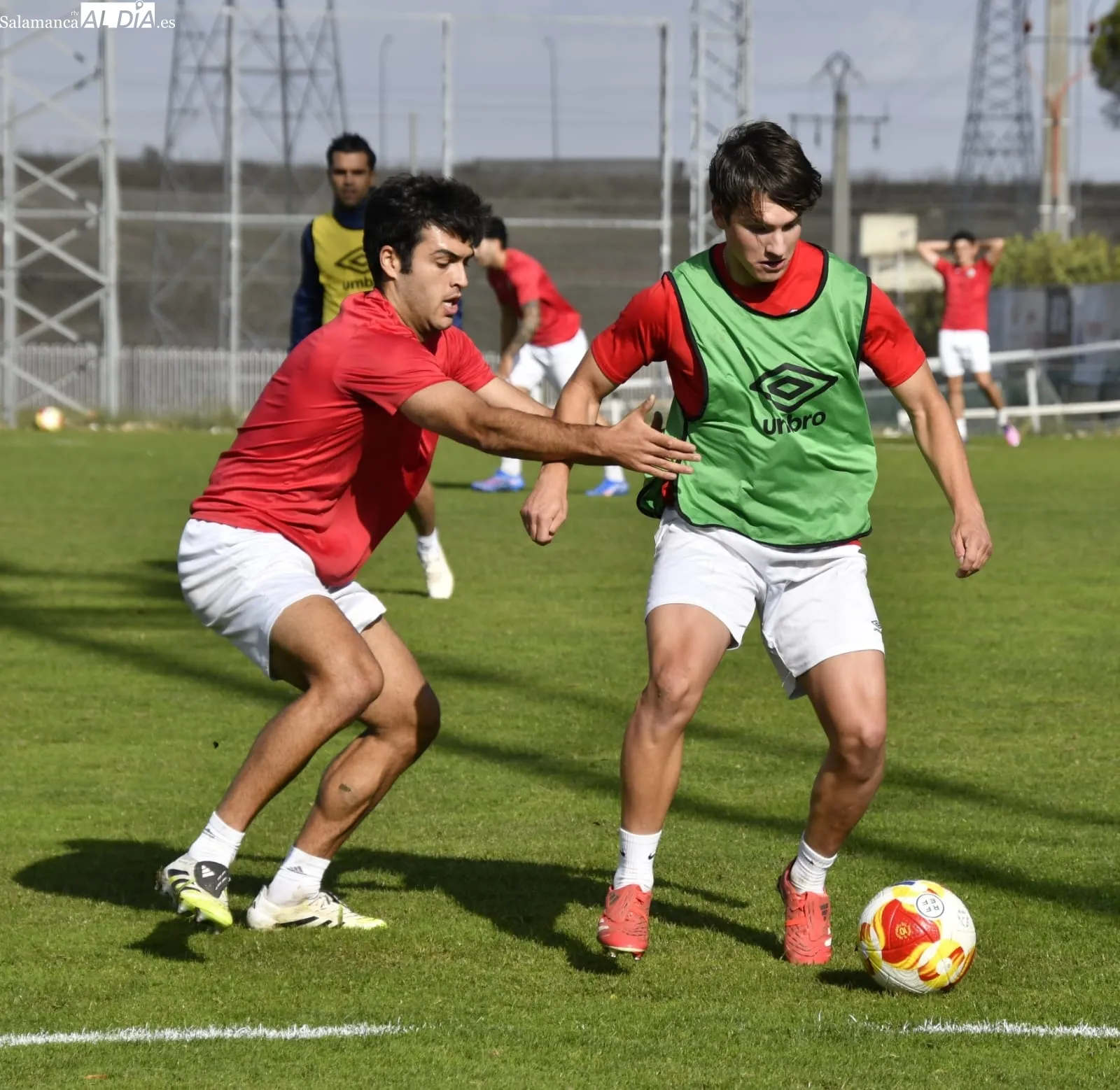 Sesión de entrenamiento del SALAMANCA UDS | FOTOS: SALAMANCArtvAL DÍA