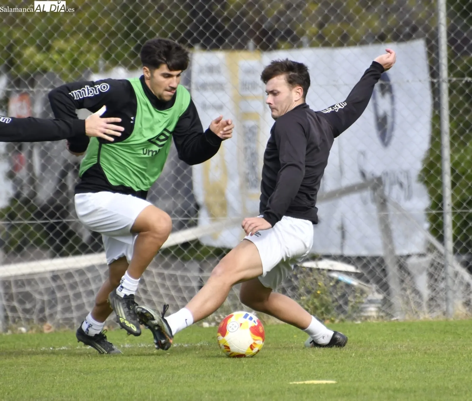 Sesión de entrenamiento del SALAMANCA UDS | FOTOS: SALAMANCArtvAL DÍA
