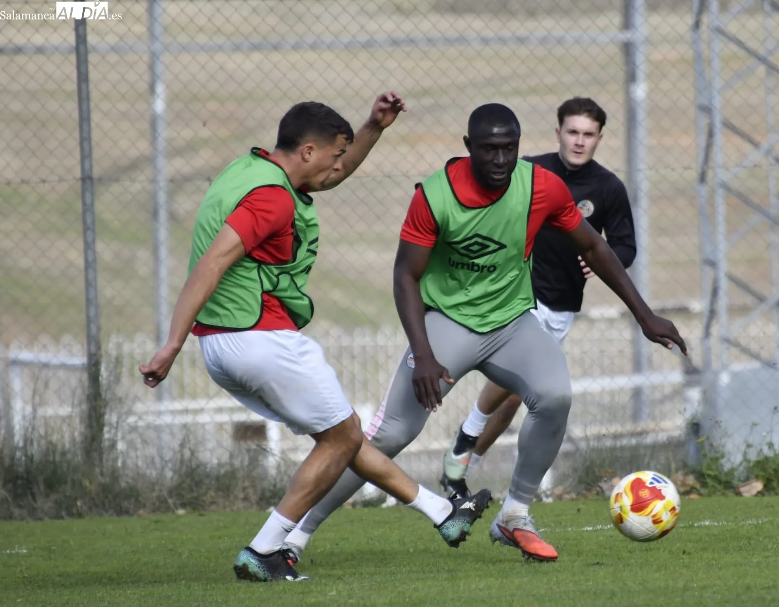 Sesión de entrenamiento del SALAMANCA UDS | FOTOS: SALAMANCArtvAL DÍA