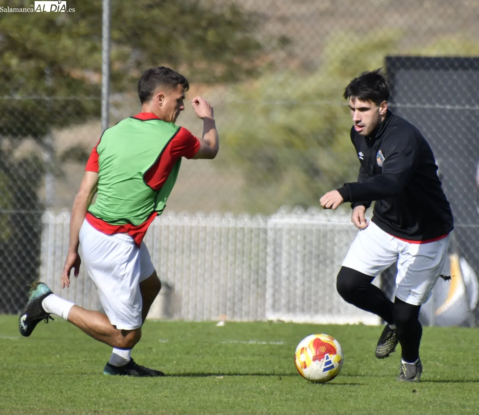 Sesión de entrenamiento del SALAMANCA UDS | FOTOS: SALAMANCArtvAL DÍA