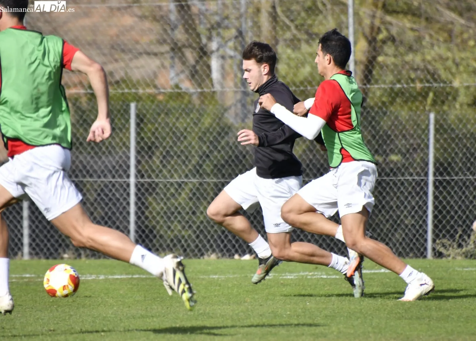Sesión de entrenamiento del SALAMANCA UDS | FOTOS: SALAMANCArtvAL DÍA