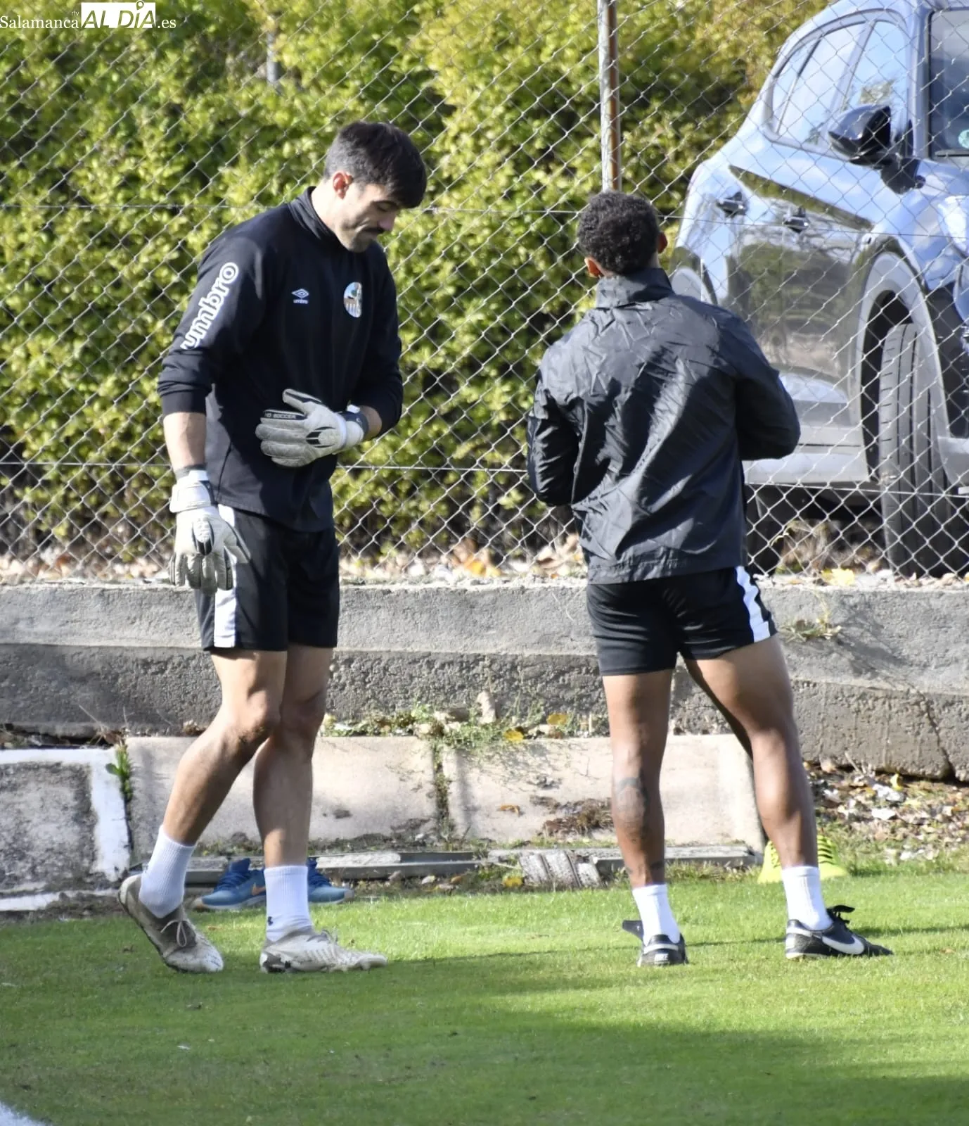 Sesión de entrenamiento del SALAMANCA UDS | FOTOS: SALAMANCArtvAL DÍA
